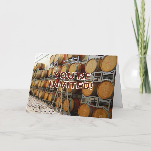 Invitation, Winery Invitation (Front)