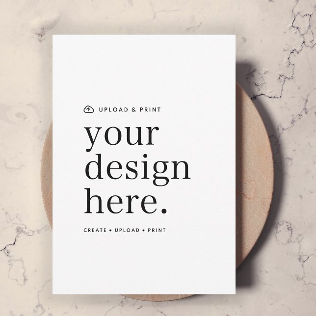 Invitation Your Design Upload 5" x 7" (Creator Uploaded)