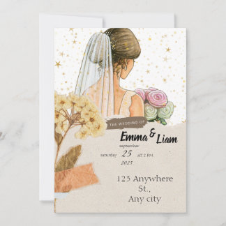 InvitationElegant Wedding Invitation Card | Romant