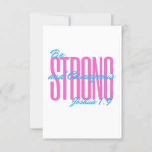 Invitations and Announcements Joshua 1:9