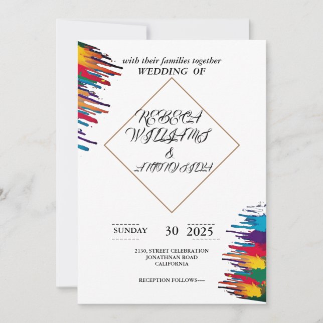 invitations and stationary (Front)