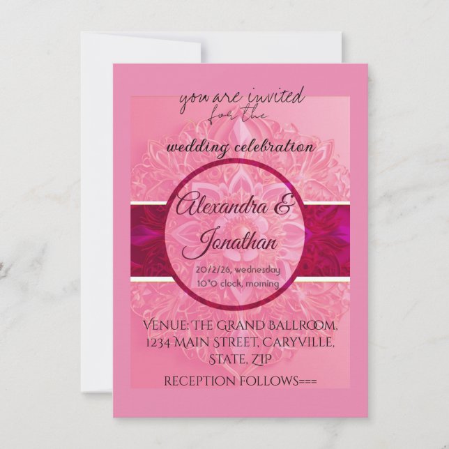 invitations and stationary (Front)