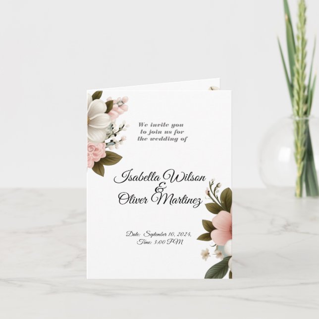 invitations and stationary (Front)