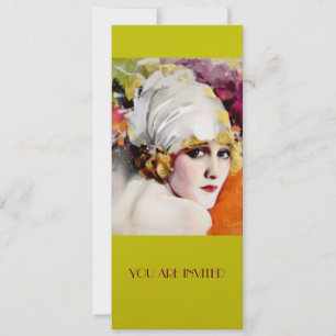 Invitations, anna nilsson on metallic gold stock invitation