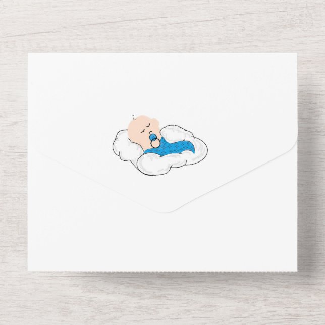 Invitations : Baby Shower (Back)