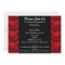 Invitations - special red black custom