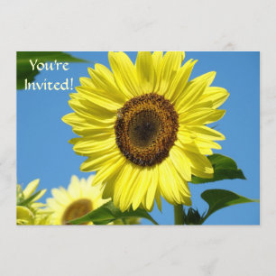 INVITATIONS Sunflowers You're Invited Mother's Day