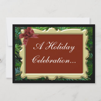 Invitations to Christmas Party, Luxurious Pine