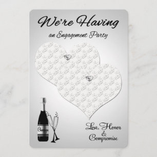 Invitations to Lesbian Engagement Party