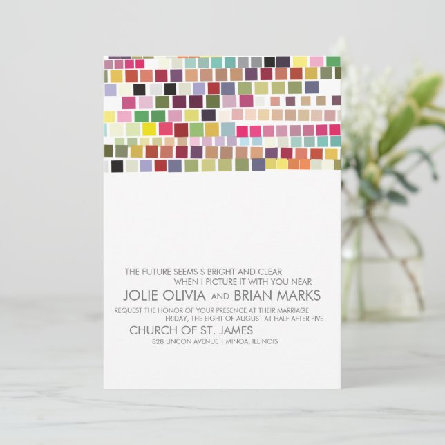 Invitations | Wedding | Colour Bazaar (Standing Front)
