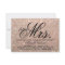Invite-Rose Gold Glitter BridalShower future Mrs.