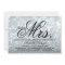Invite - Silver Glitter Fab Shower future Mrs