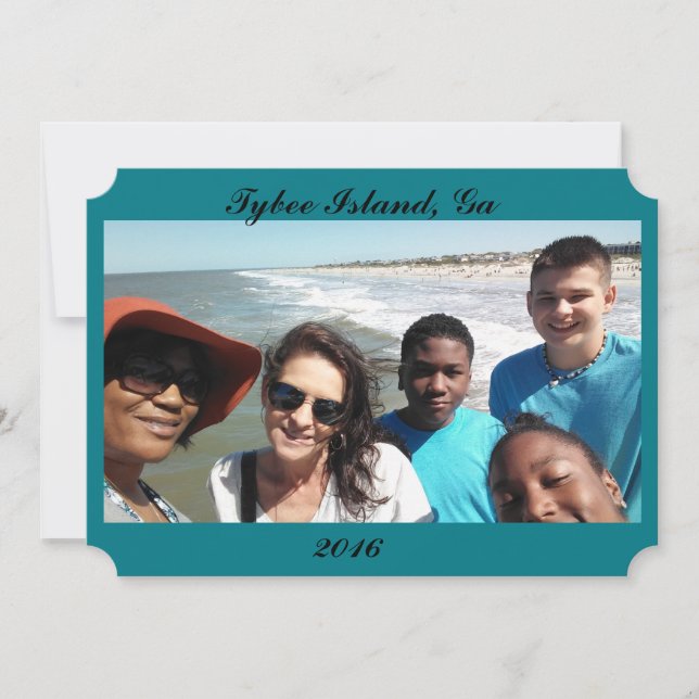 Invite to next year's vacation (Front)