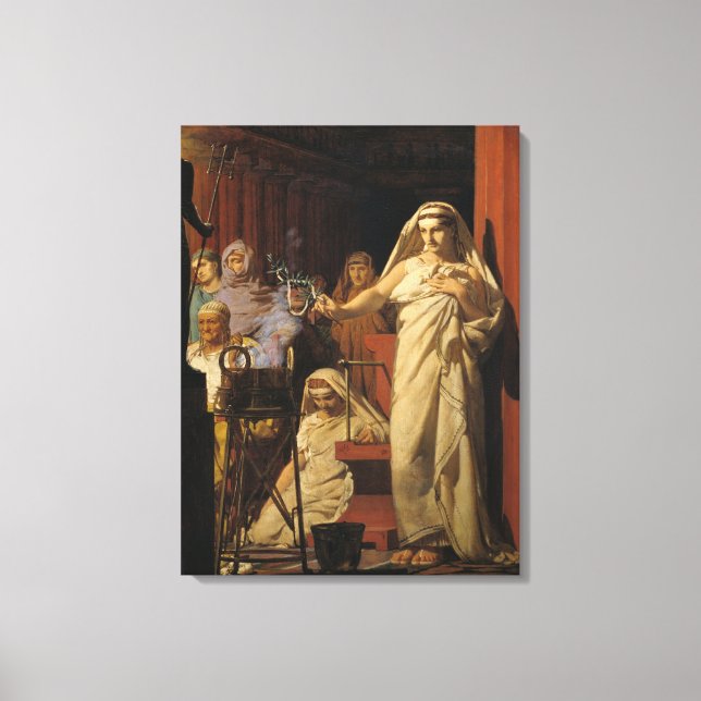 Invocation of Neptune, 1866 Canvas Print (Front)