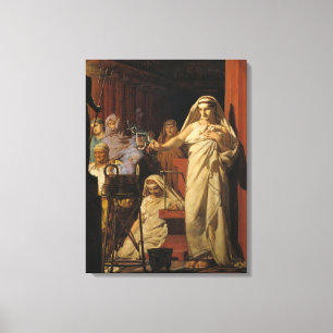 Invocation of Neptune, 1866 Canvas Print