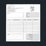 Invoice Form Business Quotation Add Logo Notepad<br><div class="desc">Form Business Quotation,  Invoice or Sales Receipt Order Form,  you can add your logo</div>