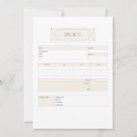 Invoice Template Cute Small Business