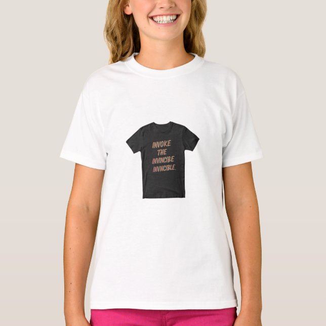 Invoke the Invincible T-Shirt (Front)