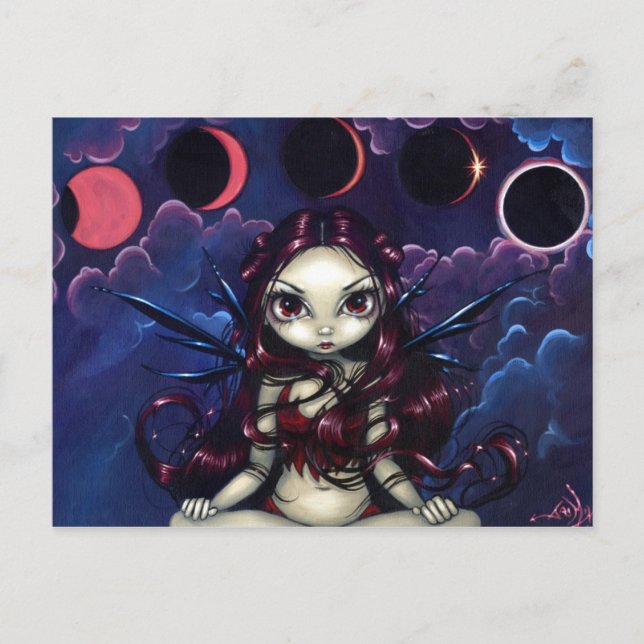 "Invoking the Eclipse" Postcard (Front)