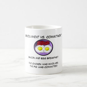 Involvement vs. Commitment Mug