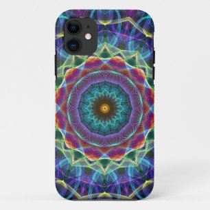 Inward Flower kaleidoscope iPhone 11 Case