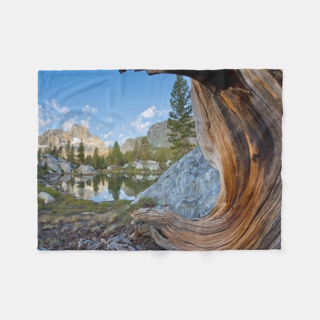 Inyo National Forest, California Fleece Blanket (Front (Horizontal))