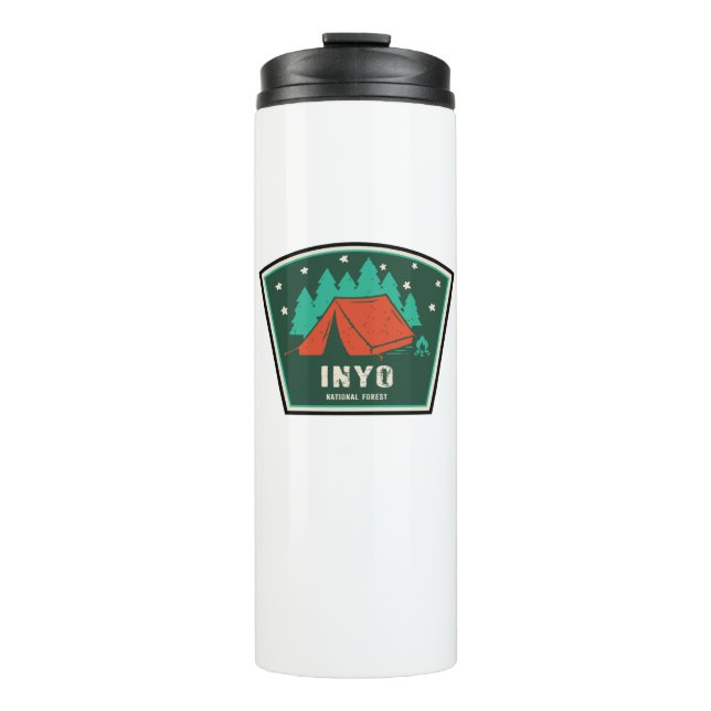 Inyo National Forest Camping Thermal Tumbler (Front)