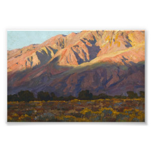 Inyo Range at Sunset, Lone Pine by Maynard Dixon Photo Print