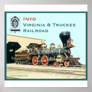 Inyo- Virginia and Truckee Railroad print