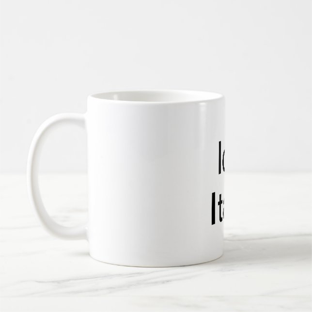 Io amo Italia Coffee Mug (Left)
