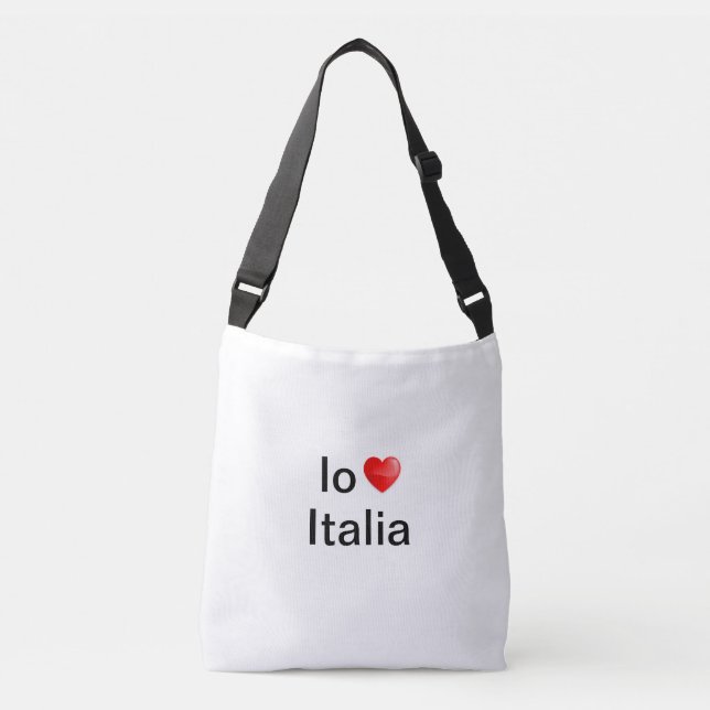 Io amo Italia Crossbody Bag (Front)