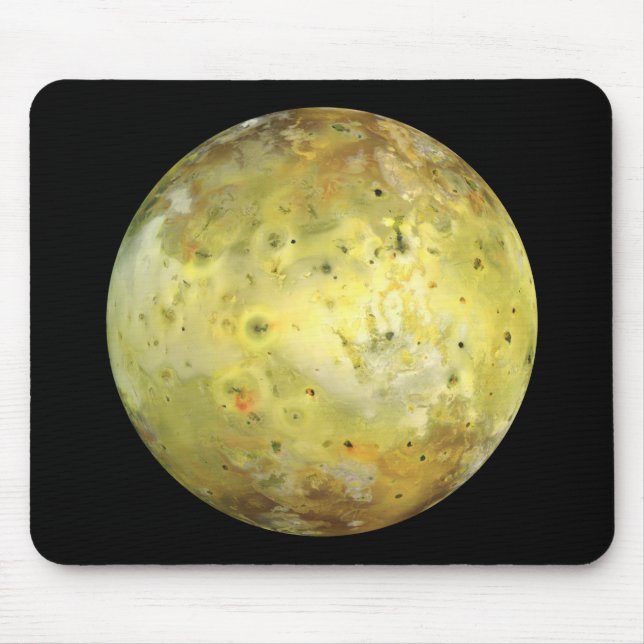 Io (Moon of Jupiter) Mouse Mat (Front)