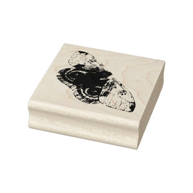 Io Moth Rubber Stamp (Stamp)