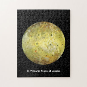 Io Volcanic  Moon of Jupiter Jigsaw Puzzle
