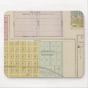 Iola, Torrance, and Kellogg, Kansas Mouse Mat