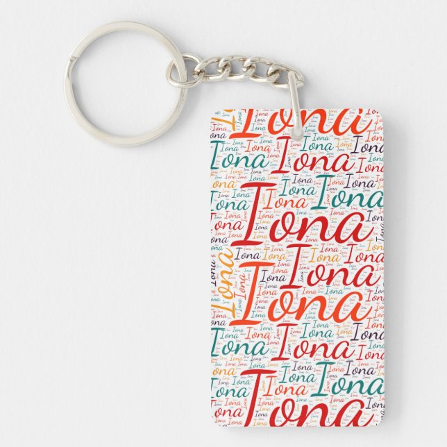 Iona Key Ring (Front)