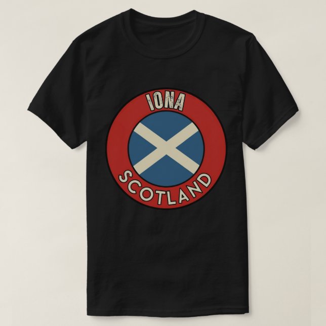Iona, Scotland T-Shirt (Design Front)