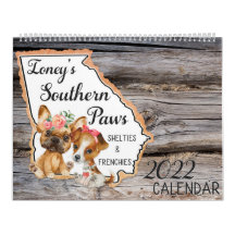 Ioney's Southern Paws 2022 Calendar