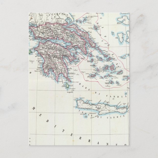 Ionian Islands, Greece Postcard (Front)