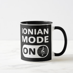 Ionian Music Mode On - Mug