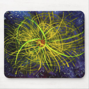 Ionic Fireworks Mouse Mat