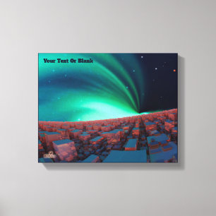 Ionised Oxygen Canvas Print