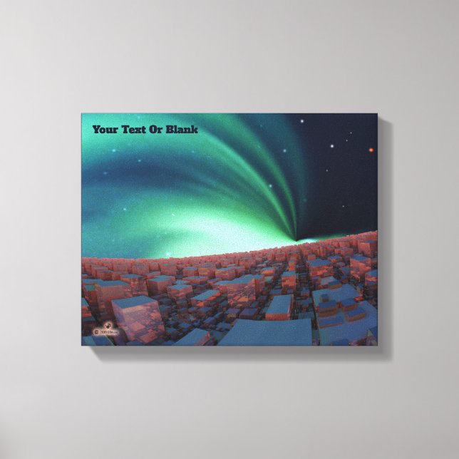 Ionised Oxygen Canvas Print (Front)