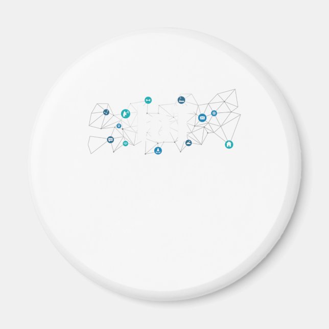 IOT Internet Of Things Deep Learning Smart Gift Magnet (Front)