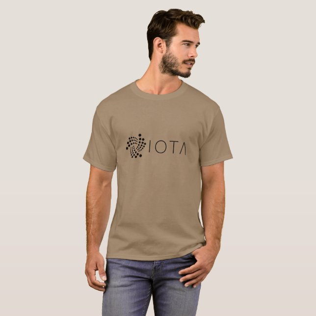 IOTA Crypto Coin T-shirt (Front Full)