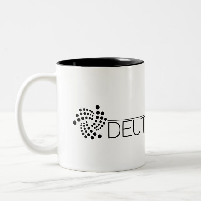 IOTA Deutschland Tasse Two-Tone Coffee Mug (Left)