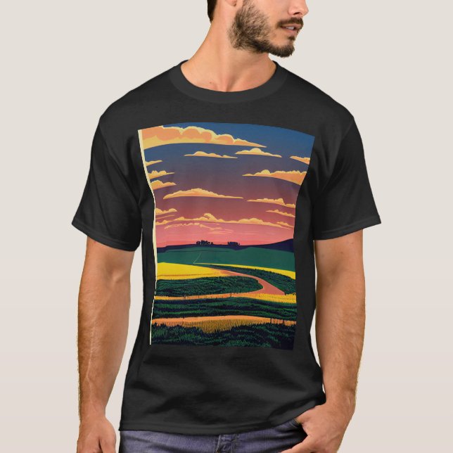 Iowa 2D Digital T-Shirt (Front)
