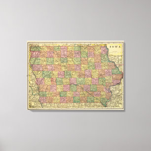 Iowa 4 canvas print