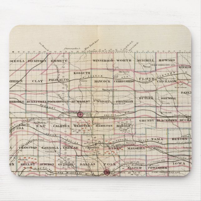 Iowa 5 mouse mat (Front)