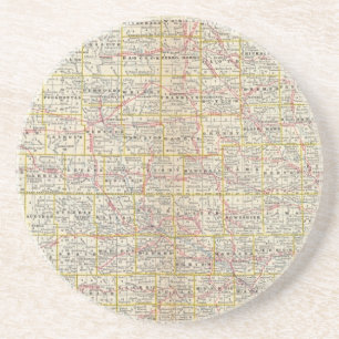 Iowa 6 coaster